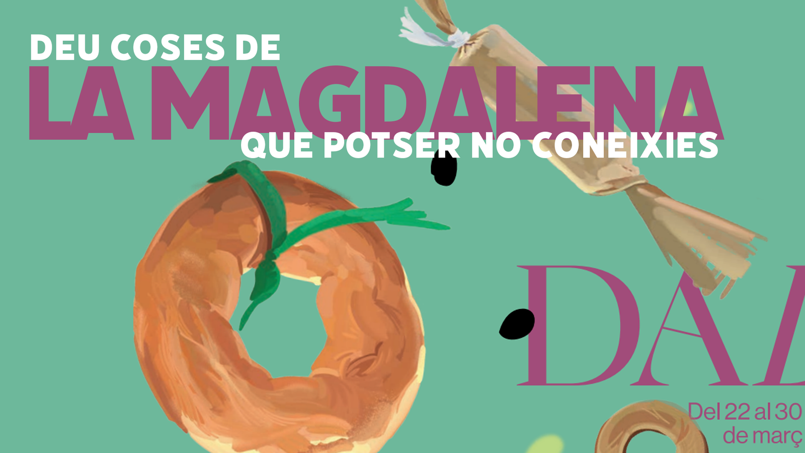 Cartell de les Festes de la Magdalena 2025