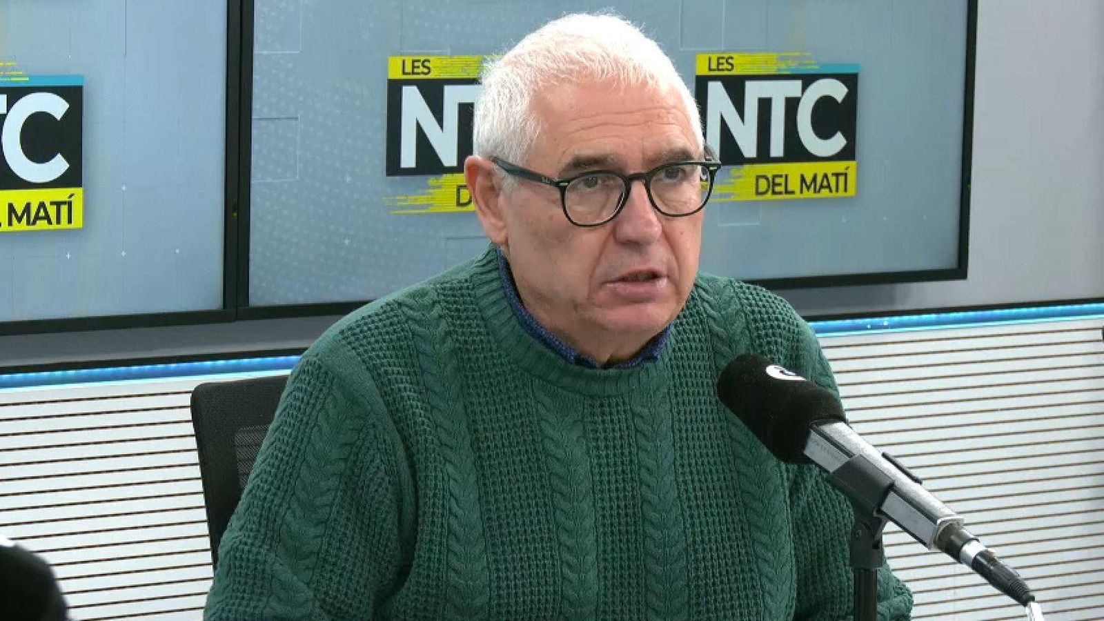 El vicesecretari general del Sindicat Mèdic de la Comunitat Valenciana, Jesús Gil Pinilla, en 'Les notícies del matí'