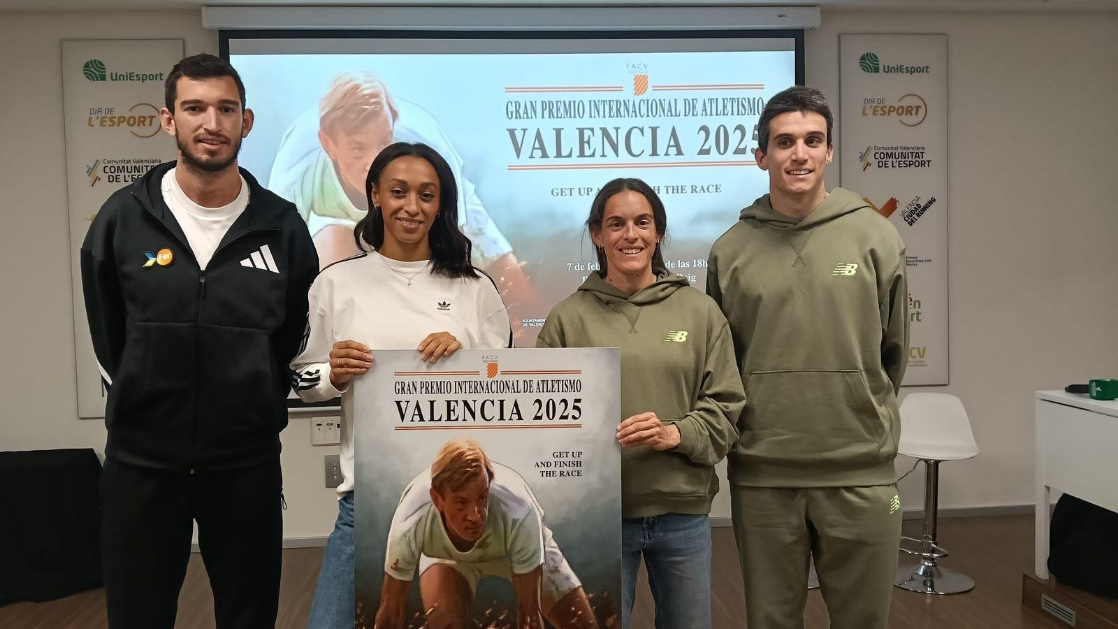 Quique Llopis, Ana Peleteiro, Esther Guerrero i Mariano García
