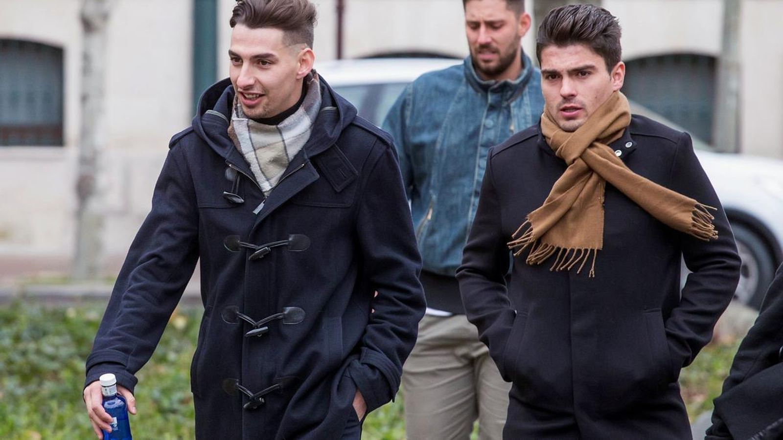 Els jugadors condemnats de l'Arandina, en una imatge d'arxiu