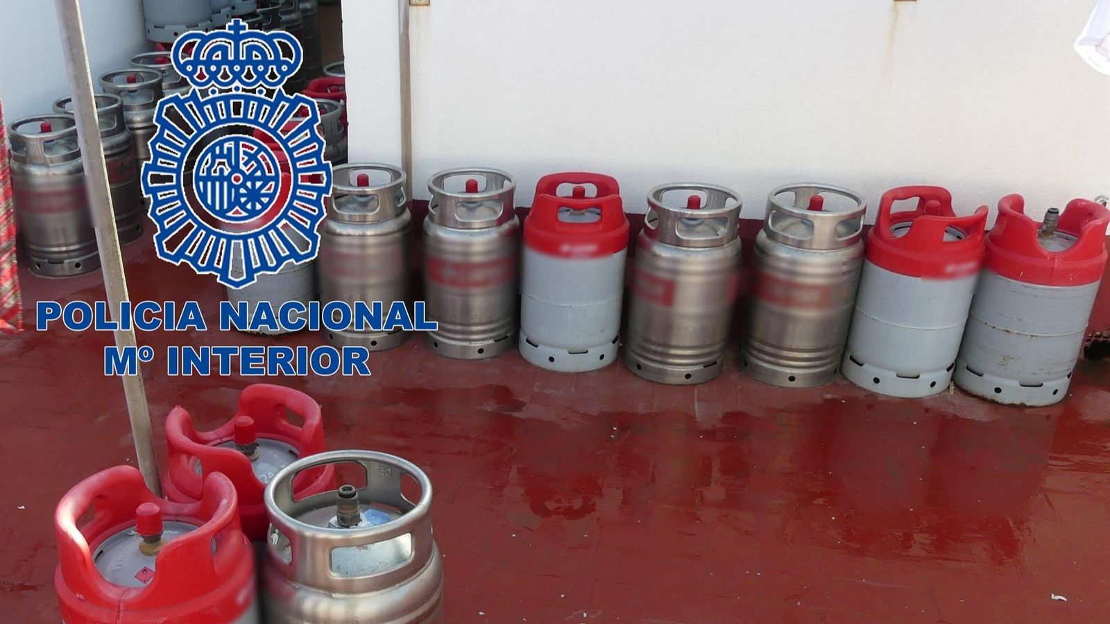 Algunes de les bombones intervingudes per la policia