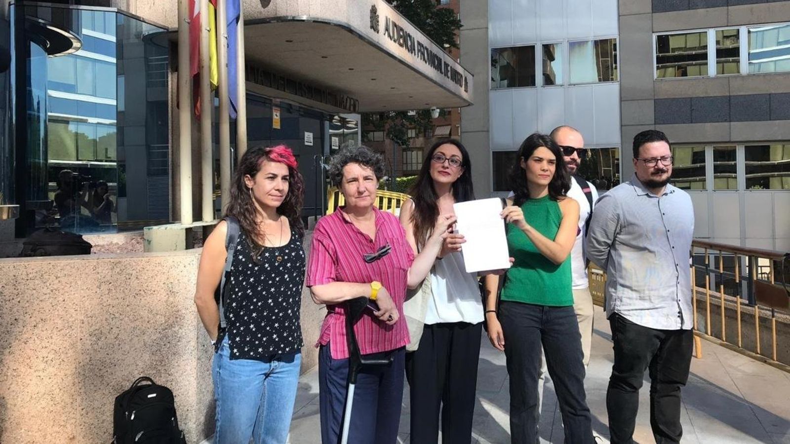 Unides Podem presenta la denúncia davant de la Fiscalia de Madrid