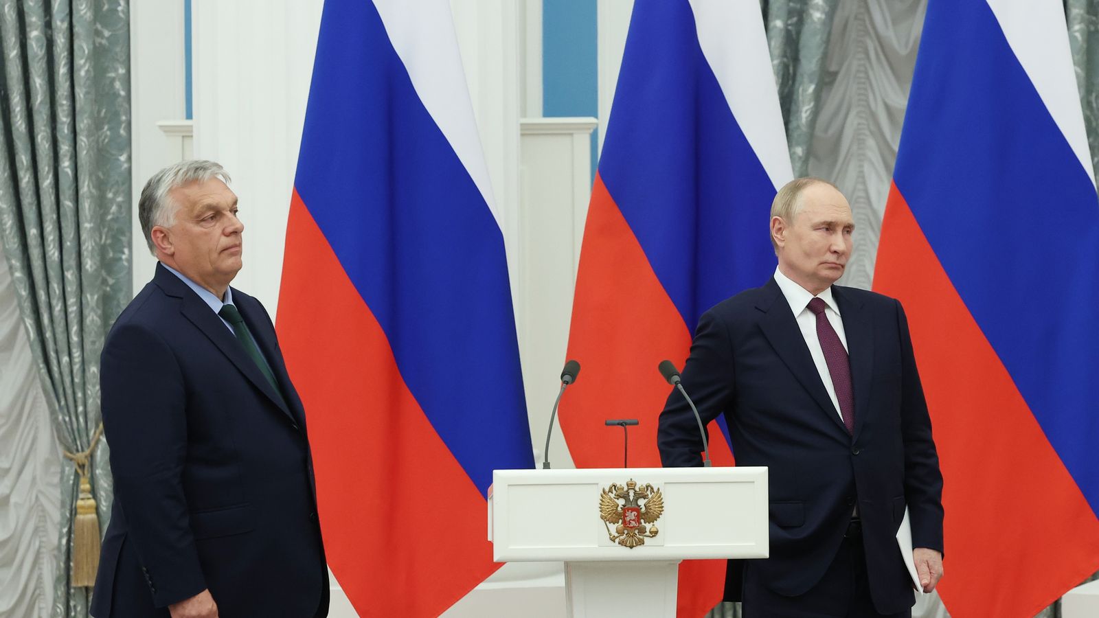 Viktor Orban i Vladimir Putin