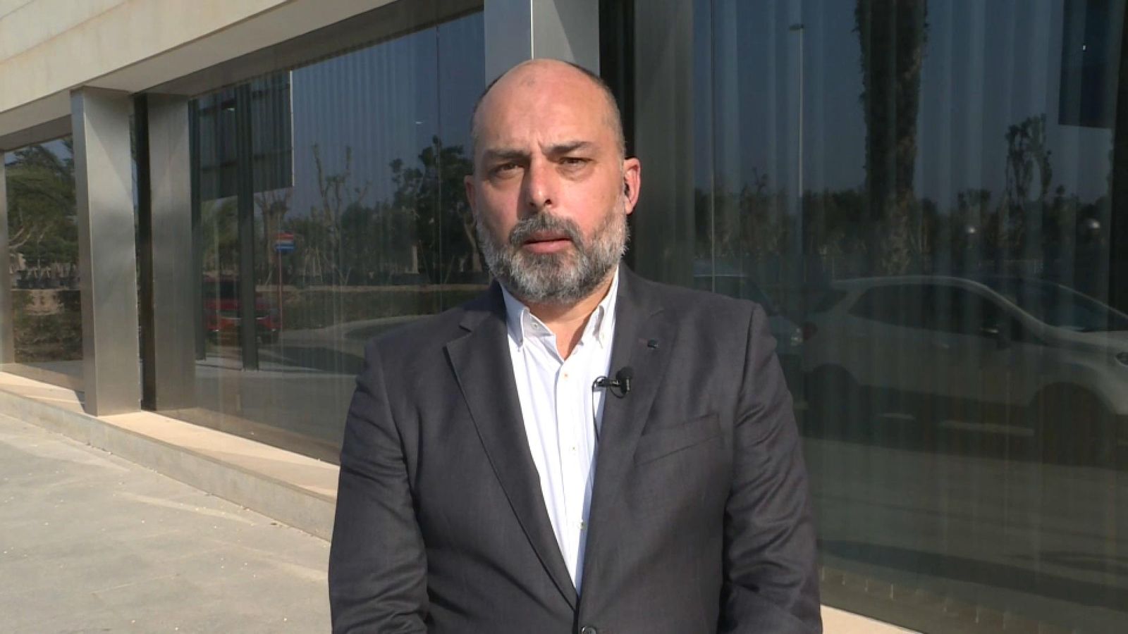 El vicepresident de la comunitat de regants Scrats del Baix Segura, Javier Berenguer