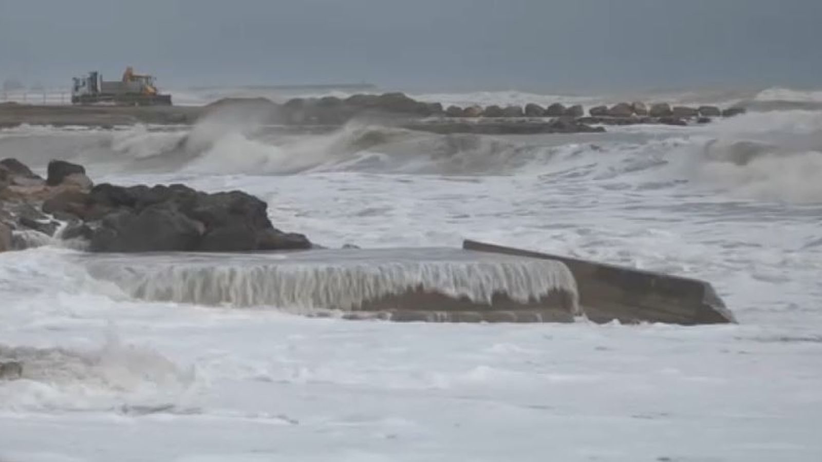 La platja de Nules, este dimarts