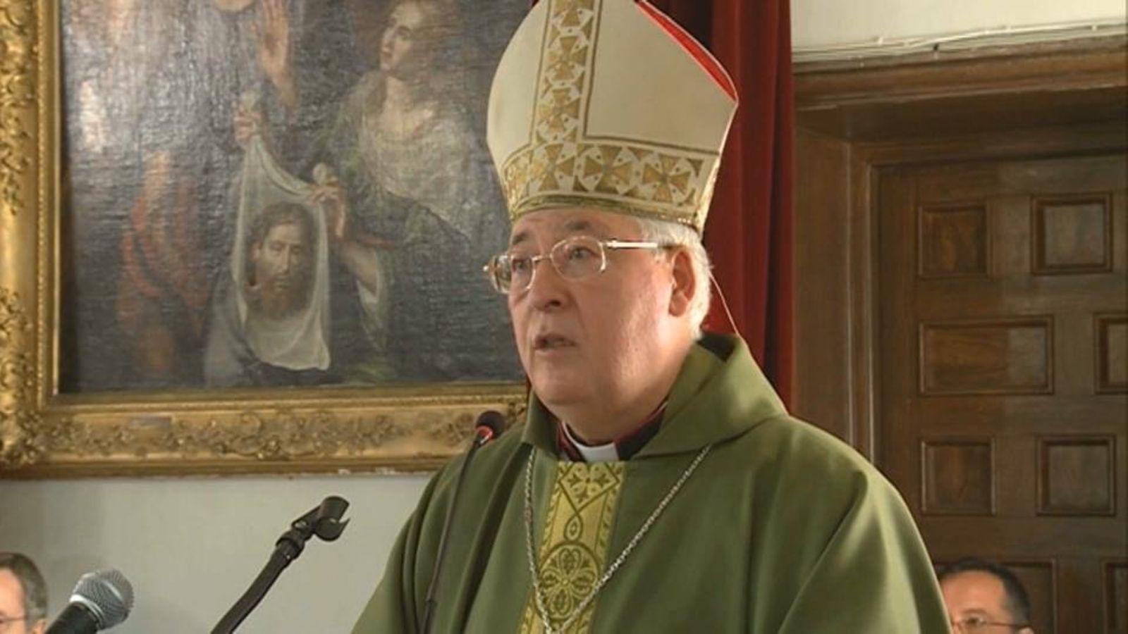 El bisbe emèrit d'Alcalá de Henares, Juan Antonio Reig Pla, en una imatge d'arxiu