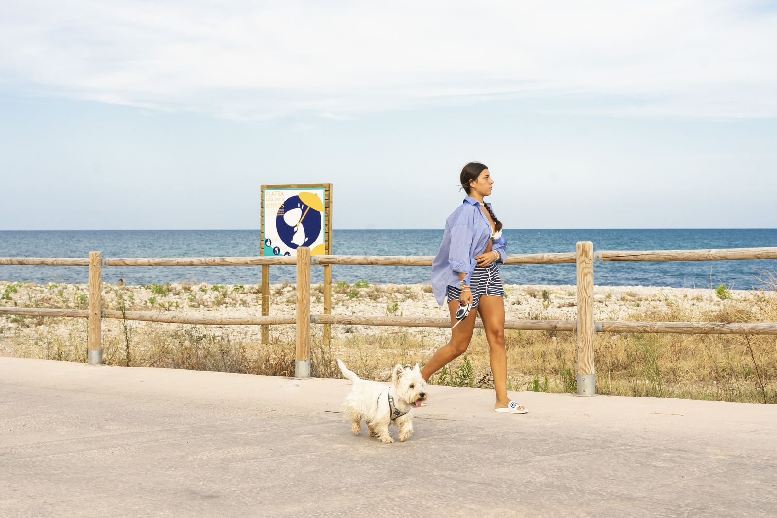 Platja Boca del Riu, A Vinaròs