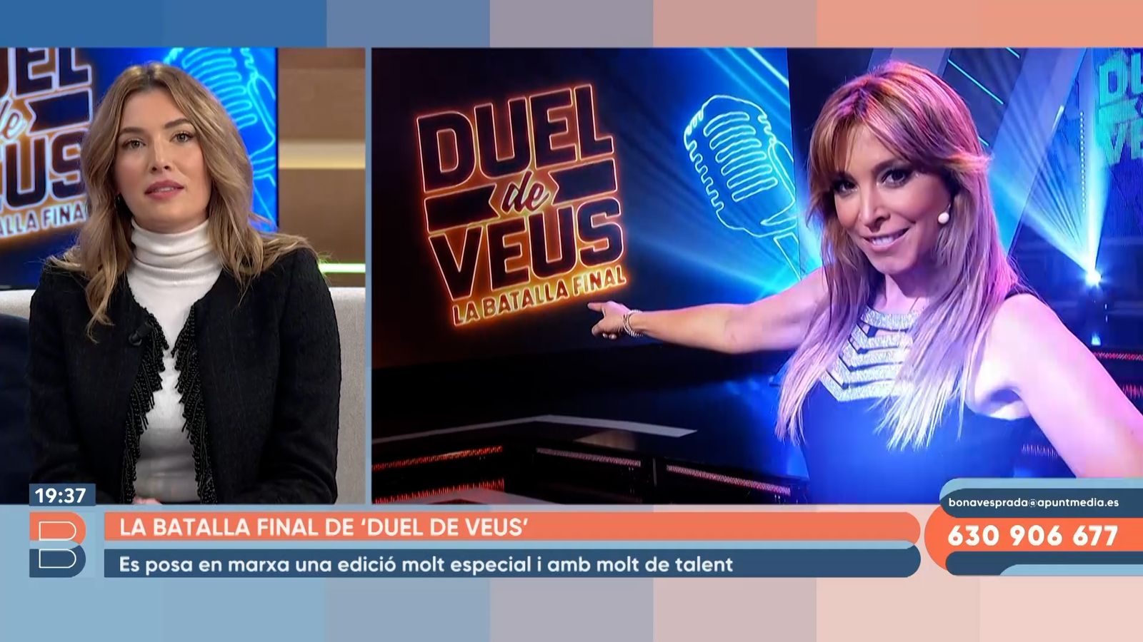 20.12.2022 | Els moments previs a la tornada de ‘Duel de veus’