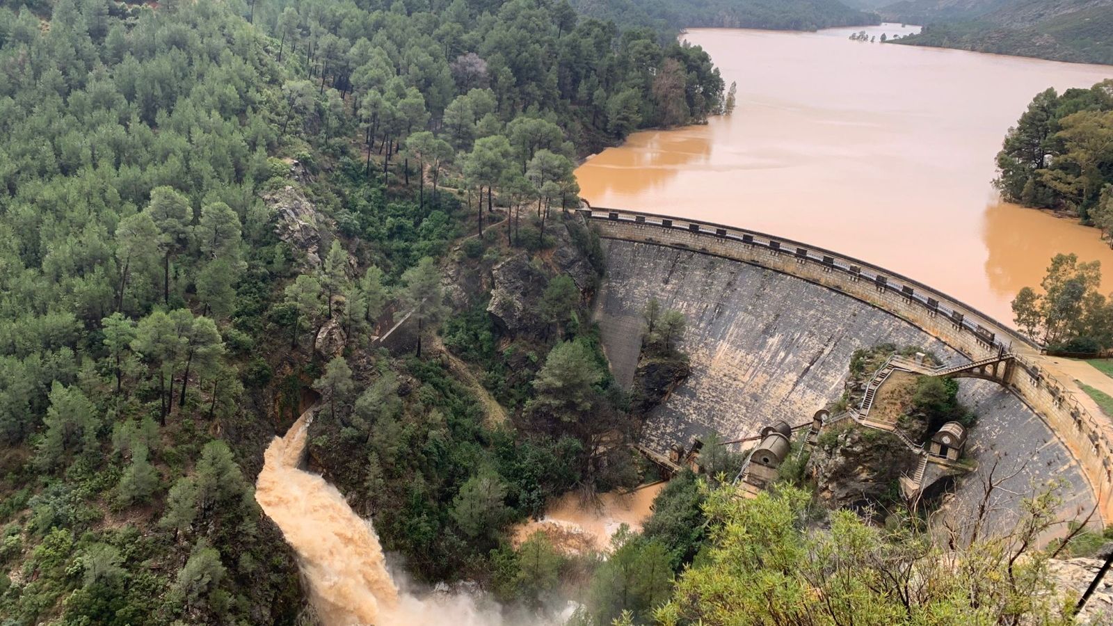 Embassament de Buseo, a Xera, aquest dimarts