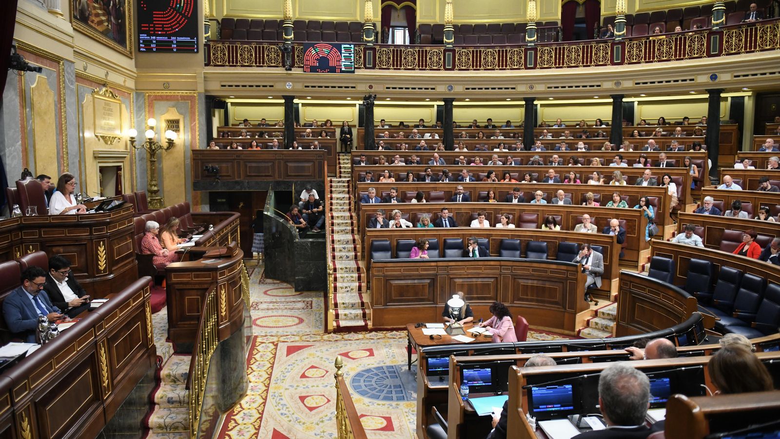 Imatge general del Congrés dels Diputats
