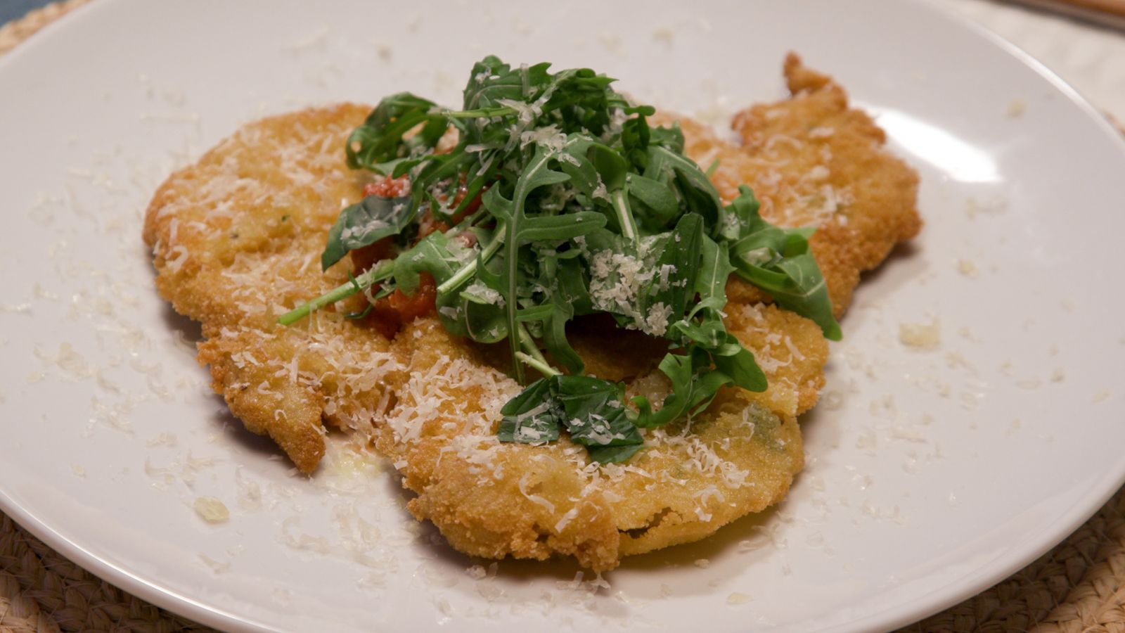 Milaneses amb salsa de tomaca
