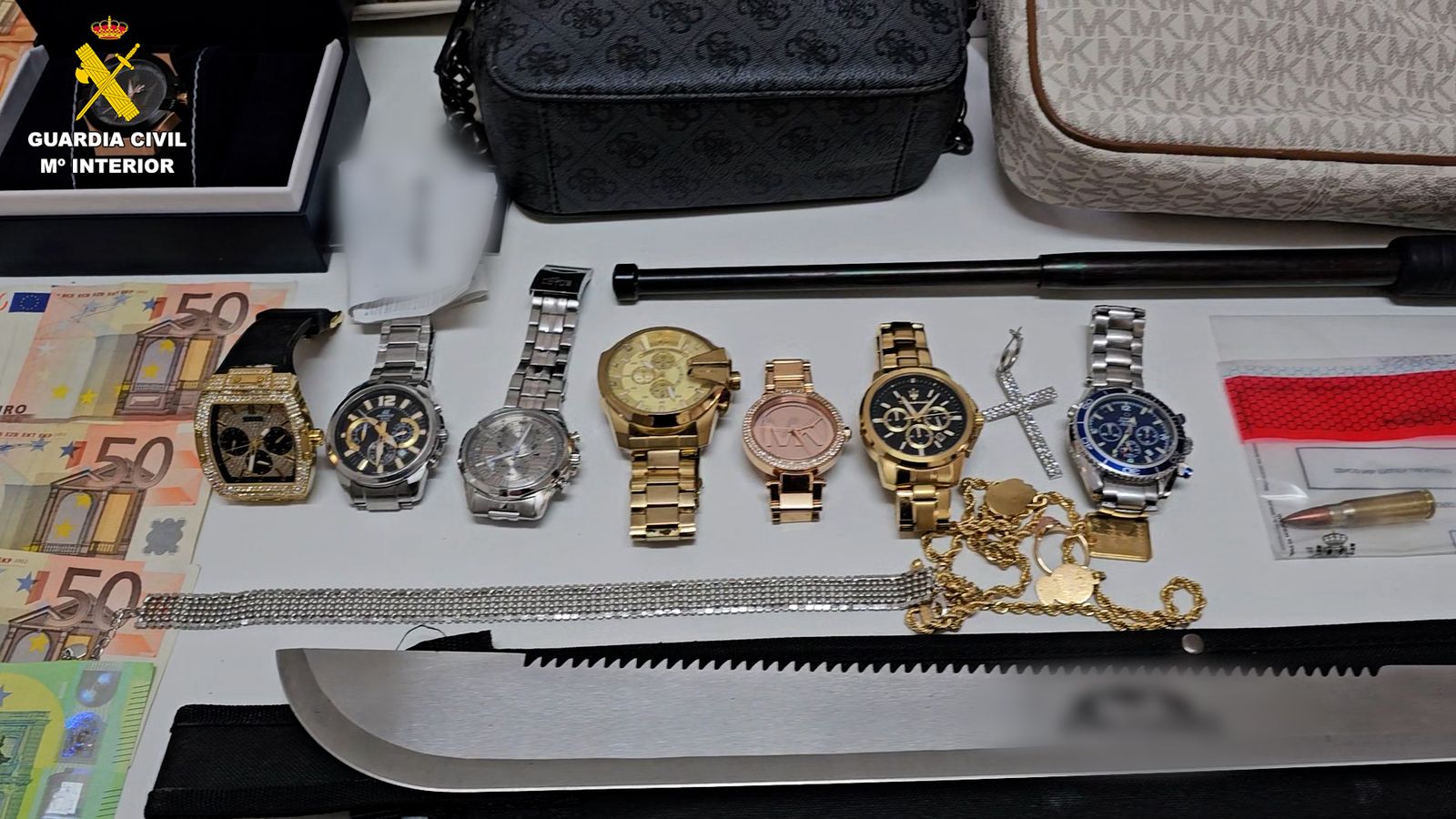 Material requisat per la Guàrdia Civil