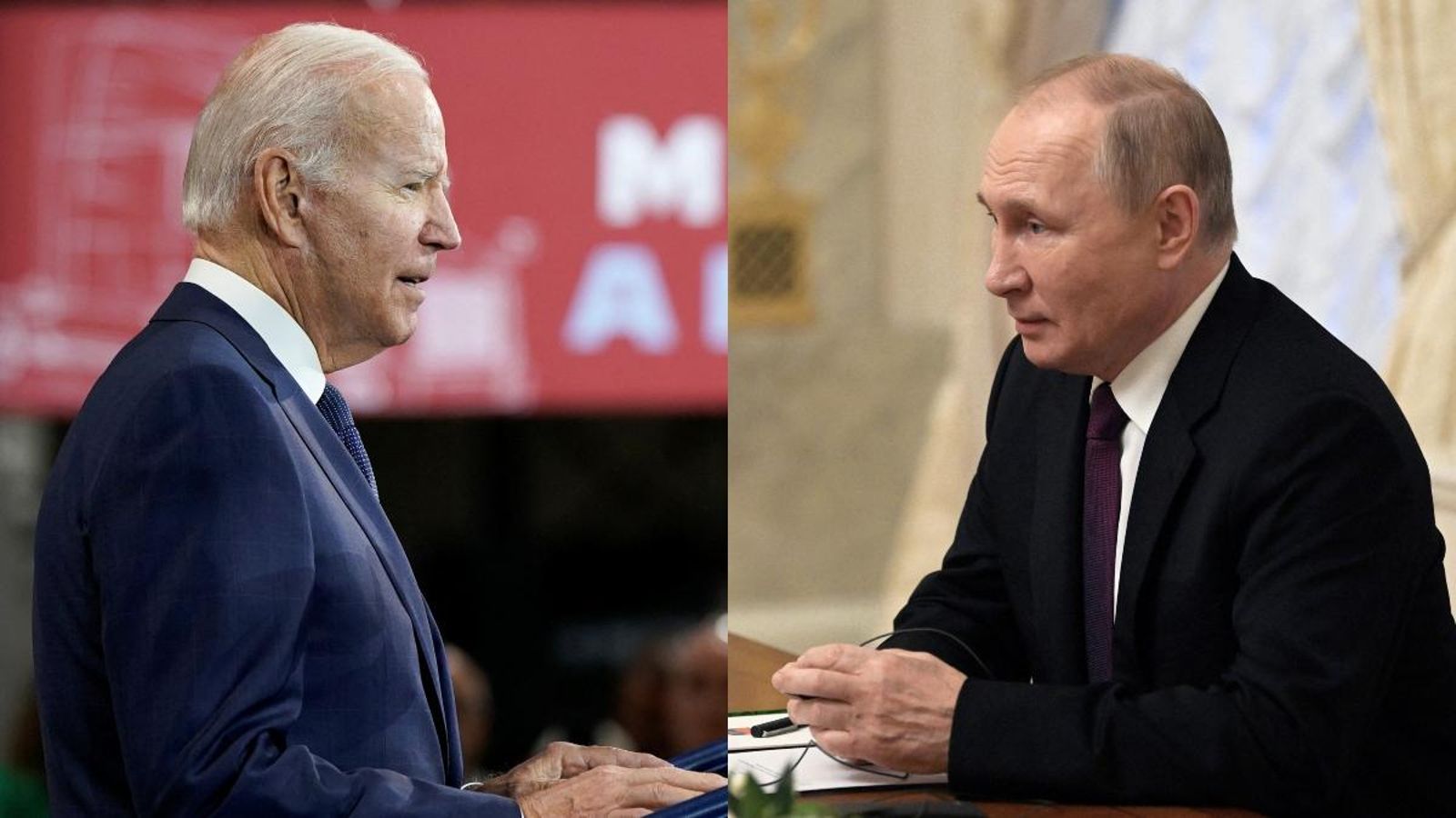 Els líders dels EUA i Rússia, Joe Biden i Vladímir Putin