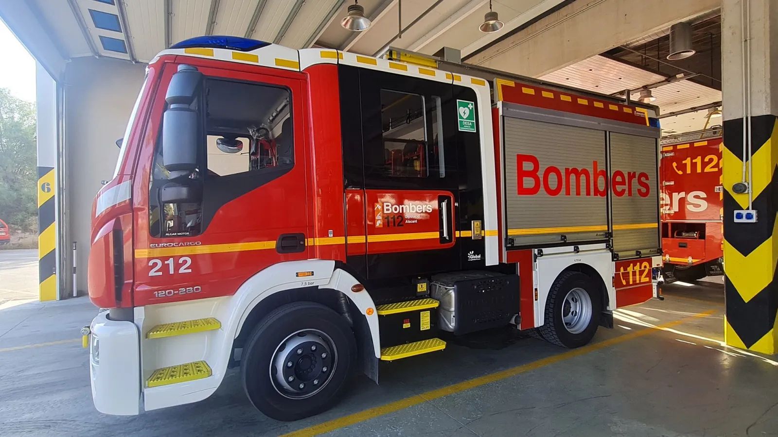 Imatge d'arxiu dels bombers d'Alacant