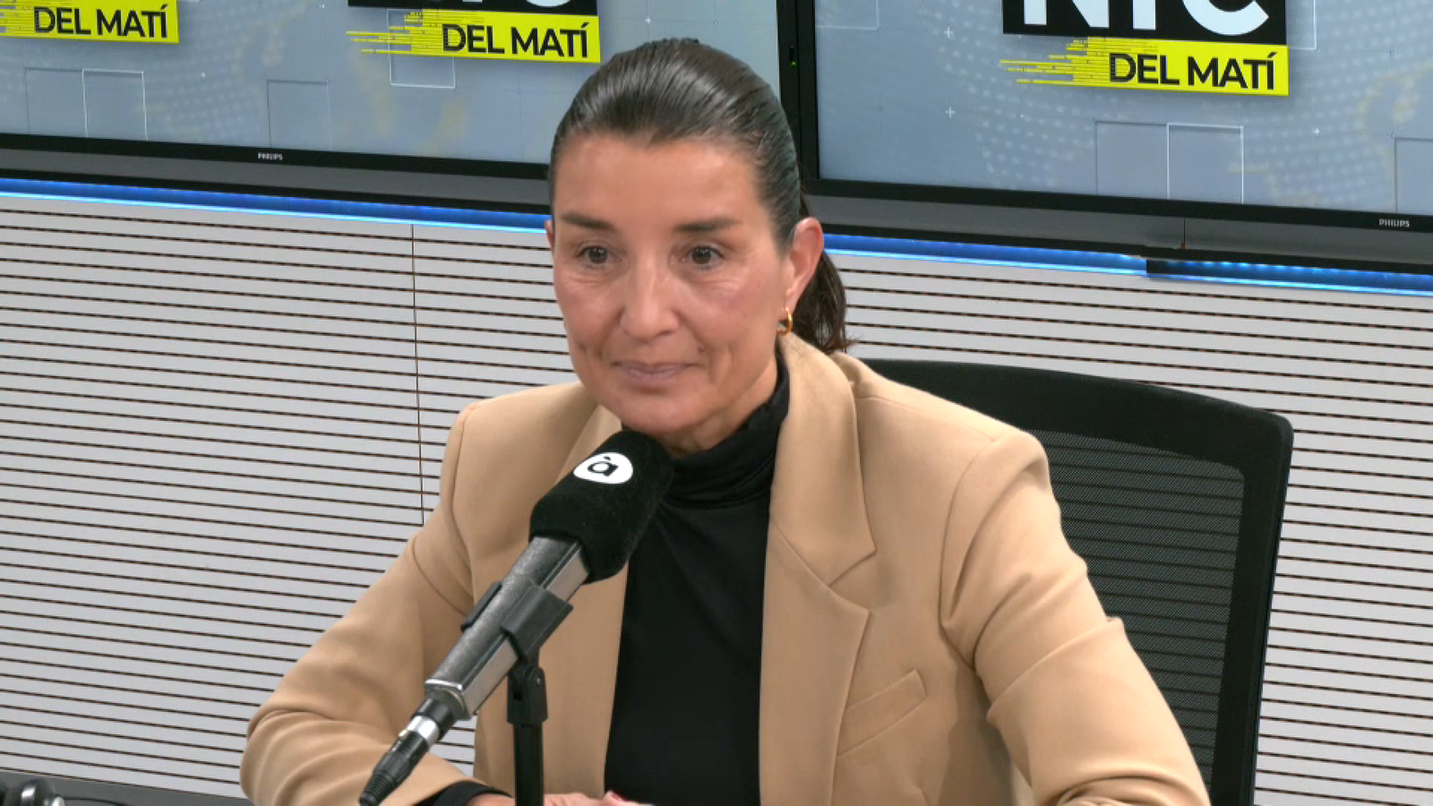 Ruth Merino a 'Les notícies del matí' / À Punt NTC