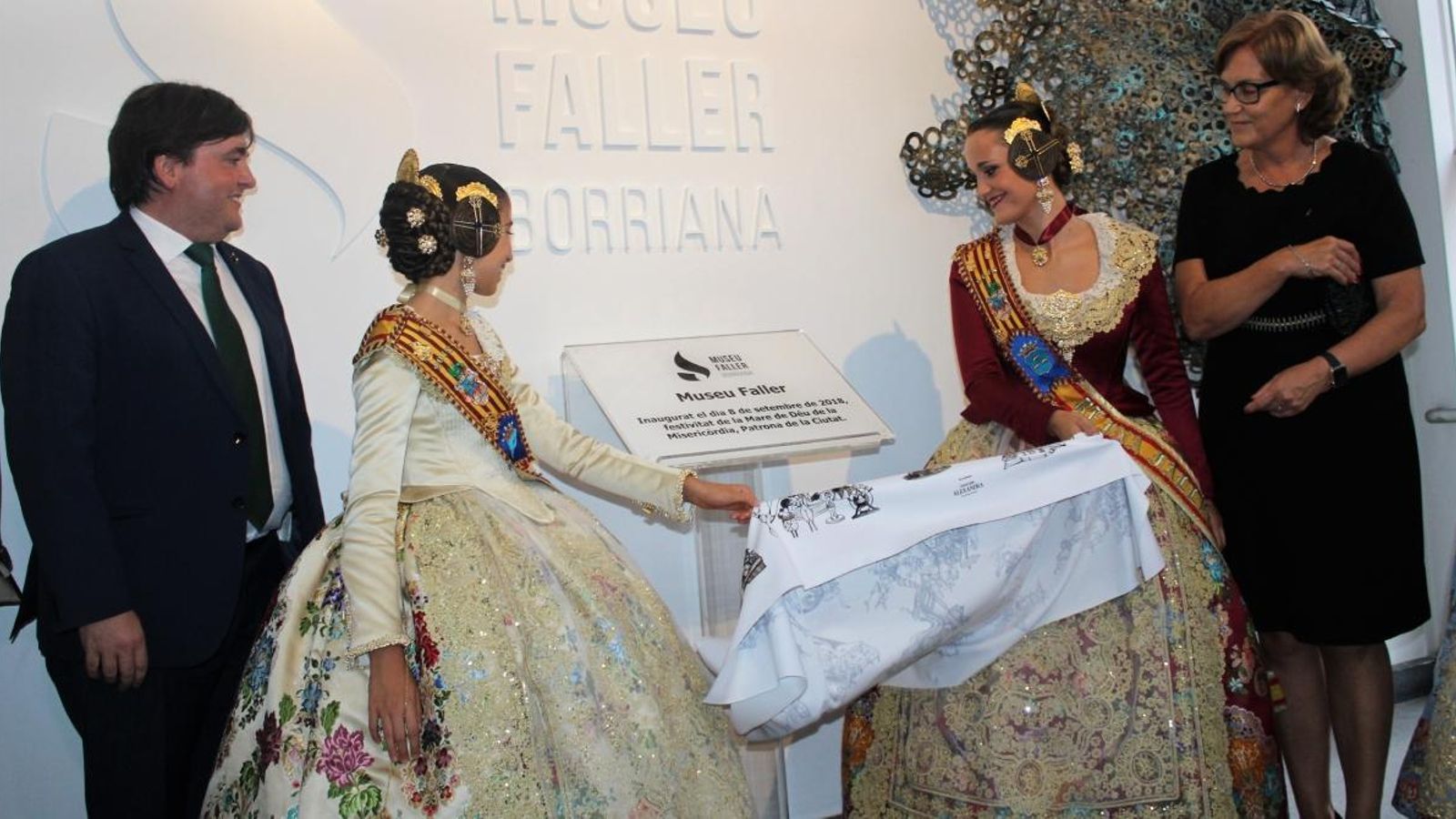 Inauguració del Museu Faller de Borriana.