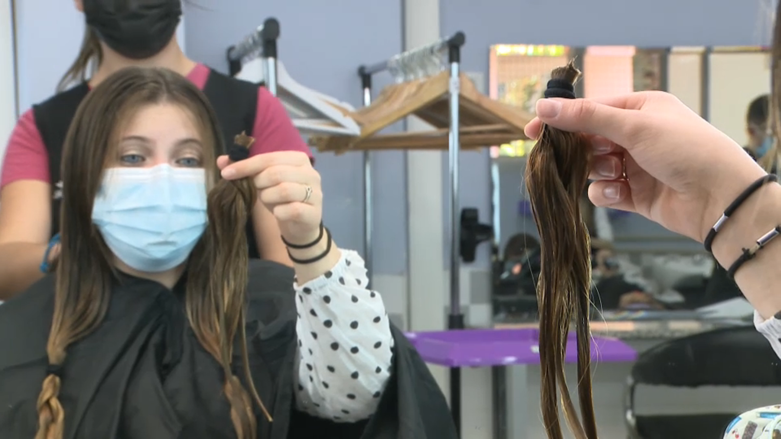 Maria aquest dimarts ha sigut perruquera i donant