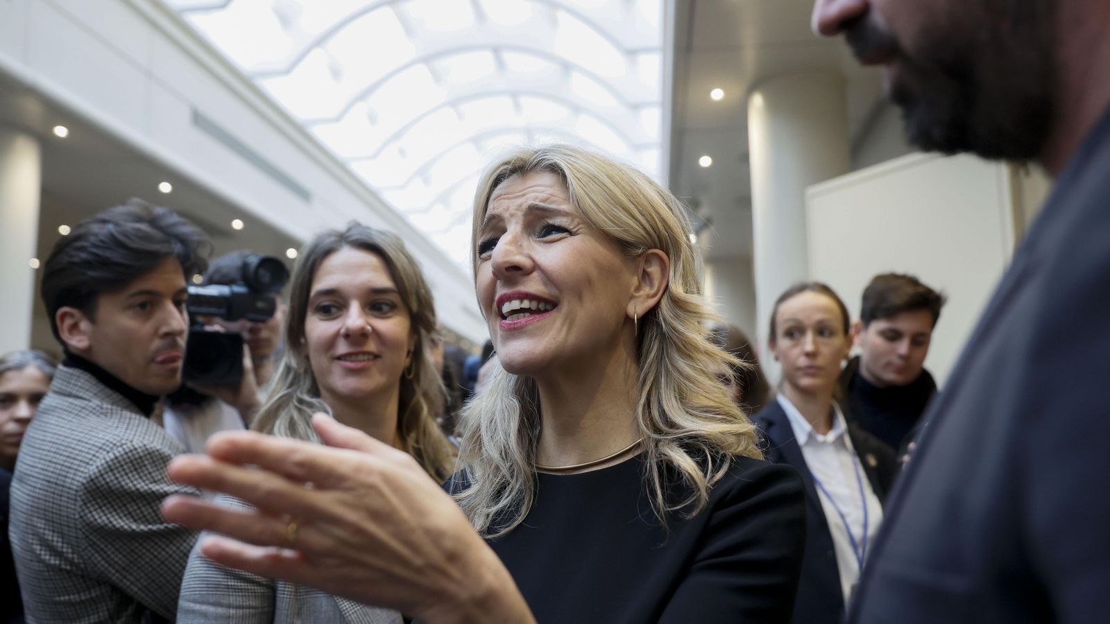 Yolanda Díaz aquest dimecres en el Congrés