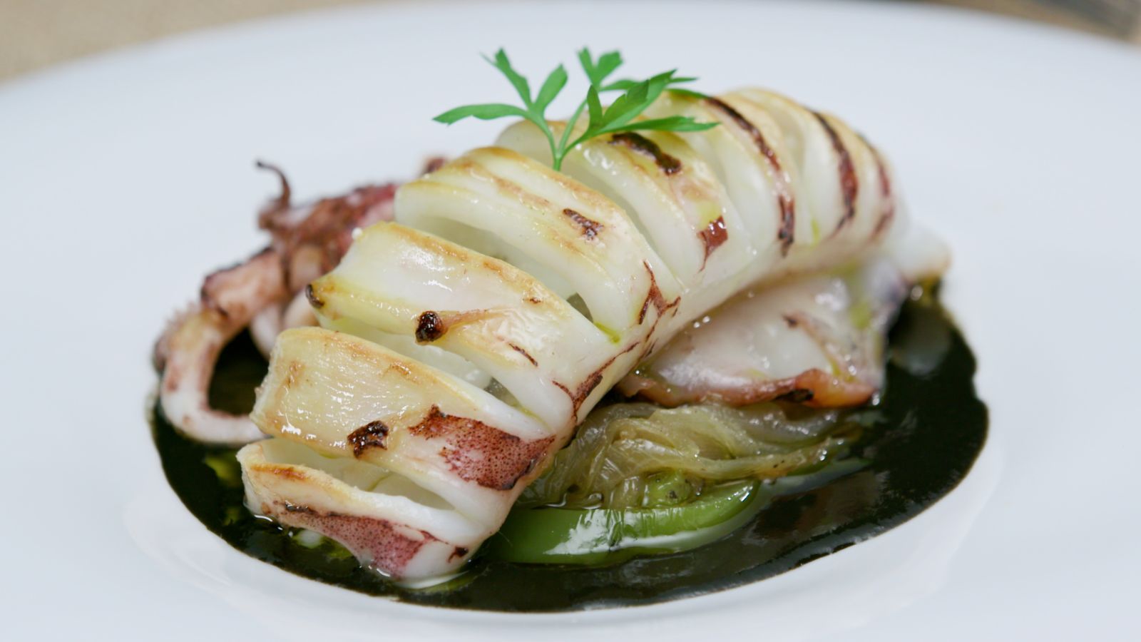 Calamars en la seua tinta