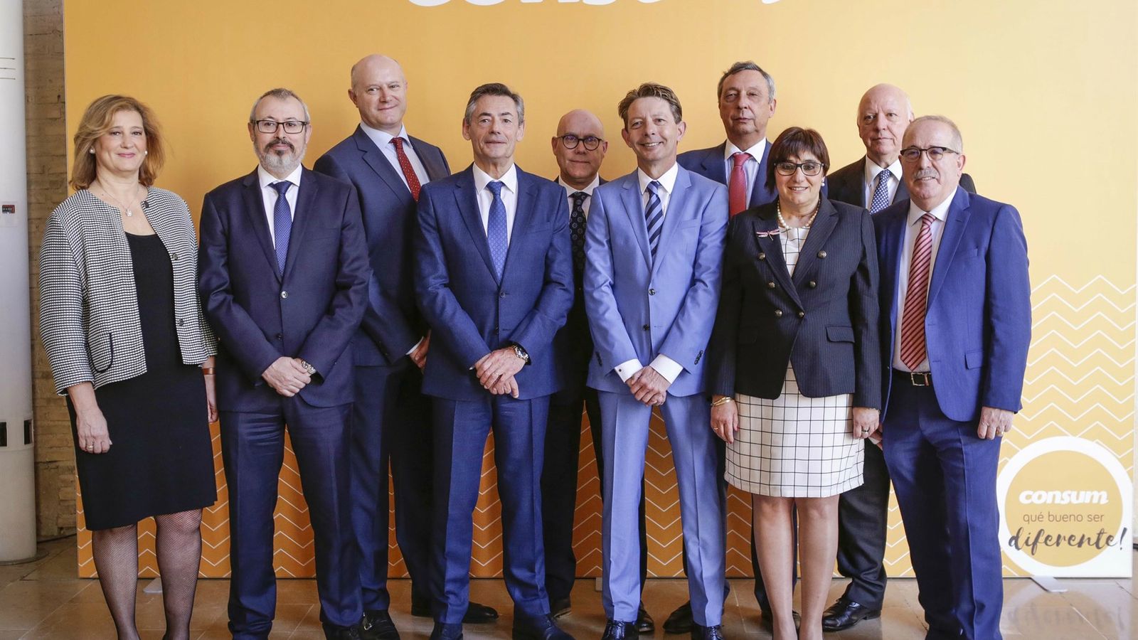 El directius de Consum presenten els resultats de 2017