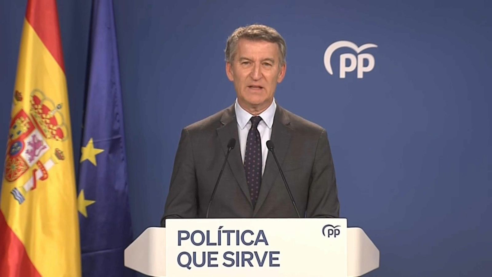 Feijóo, este dijous