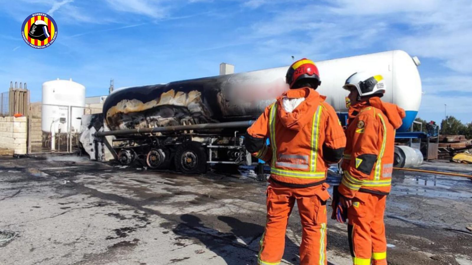Efectius de bombers del consorci provincial de València