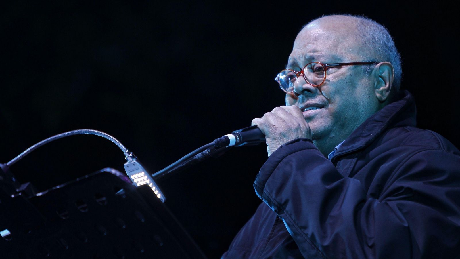 El cantautor cubà durant un dels seus concerts del 2017