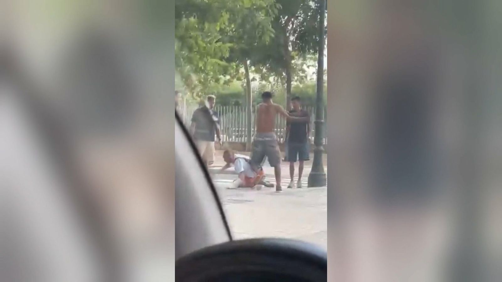 Baralla brutal a València