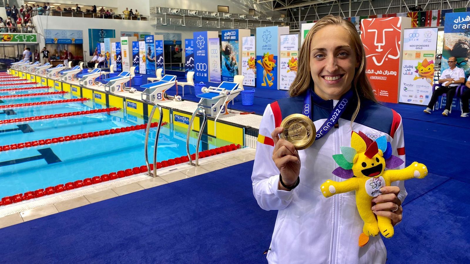 Lidón Muñoz, amb la medalla d'or