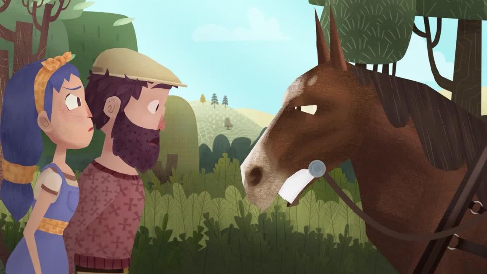 La xiqueta que va nàixer de peus