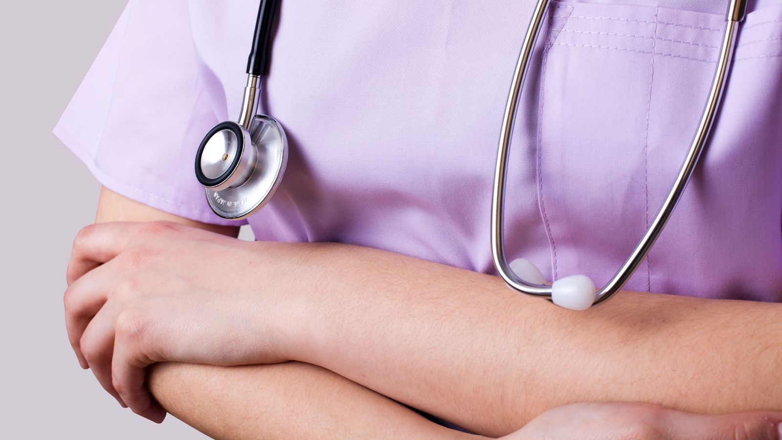 Imatge d'arxiu d'una infermera