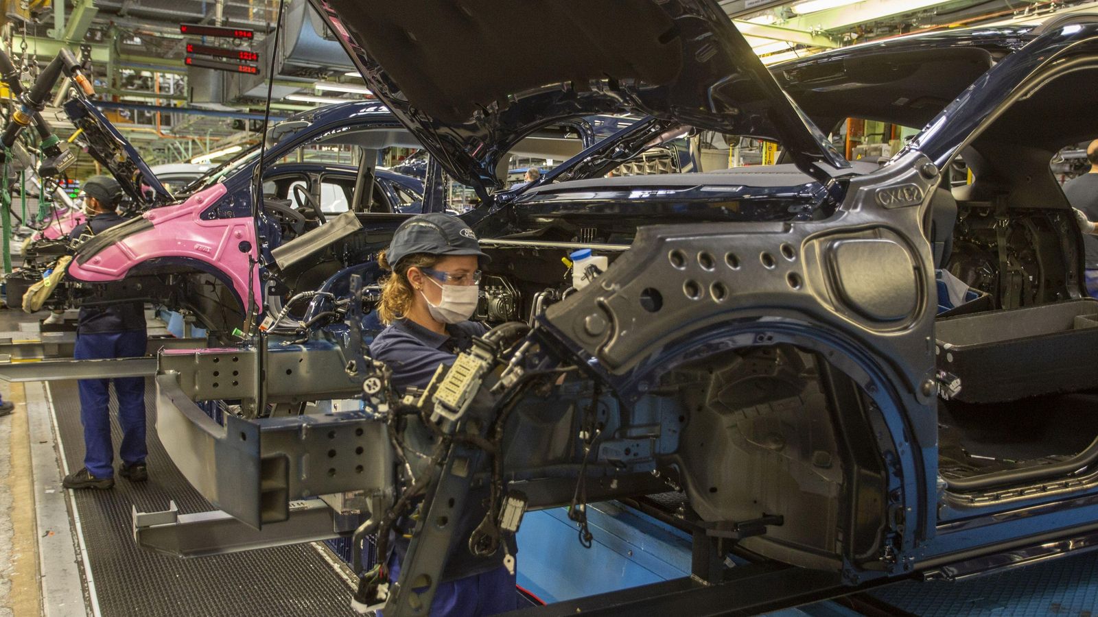 Imatge d'arxiu de la planta de Ford d'Almussafes