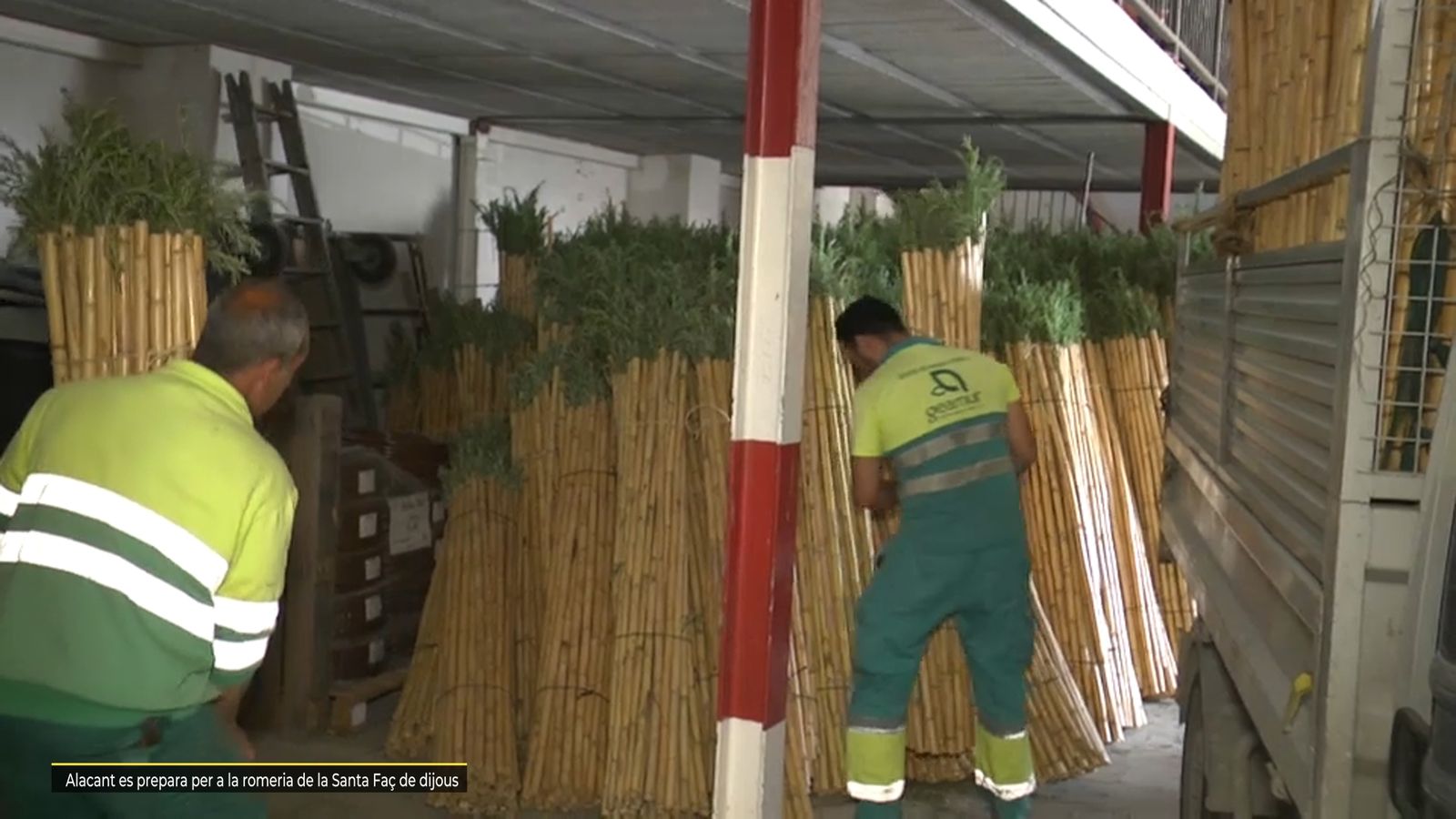 Alacant es prepara per a la romeria de Santa Faç
