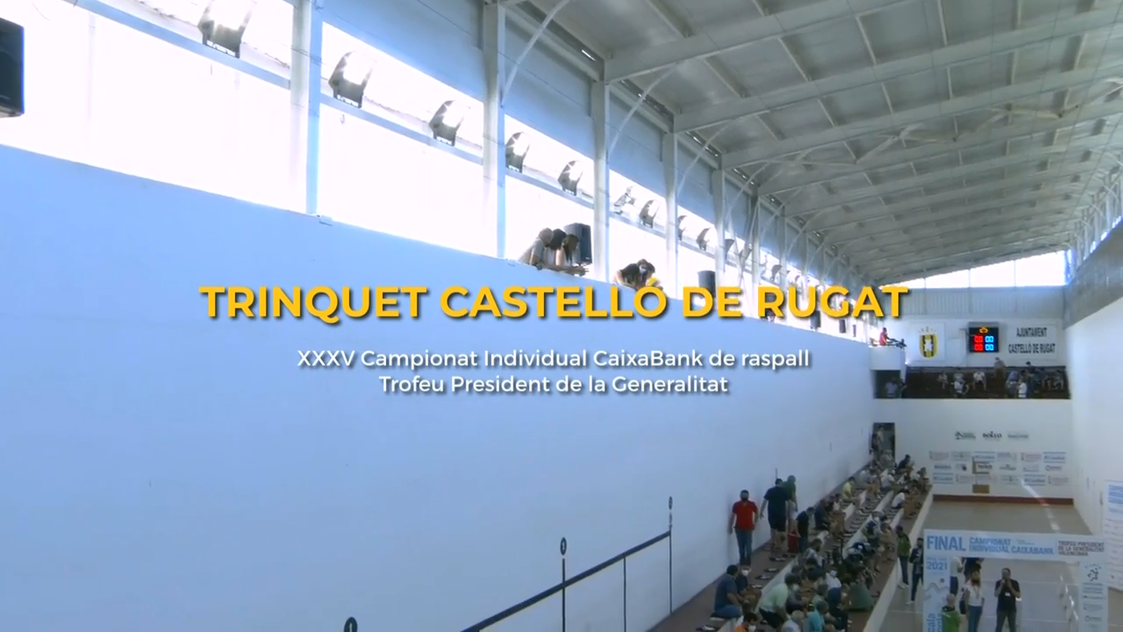 03.07.2021 | Raspall | Final del Campionat Individual CaixaBank, Trofeu President de la Generalitat