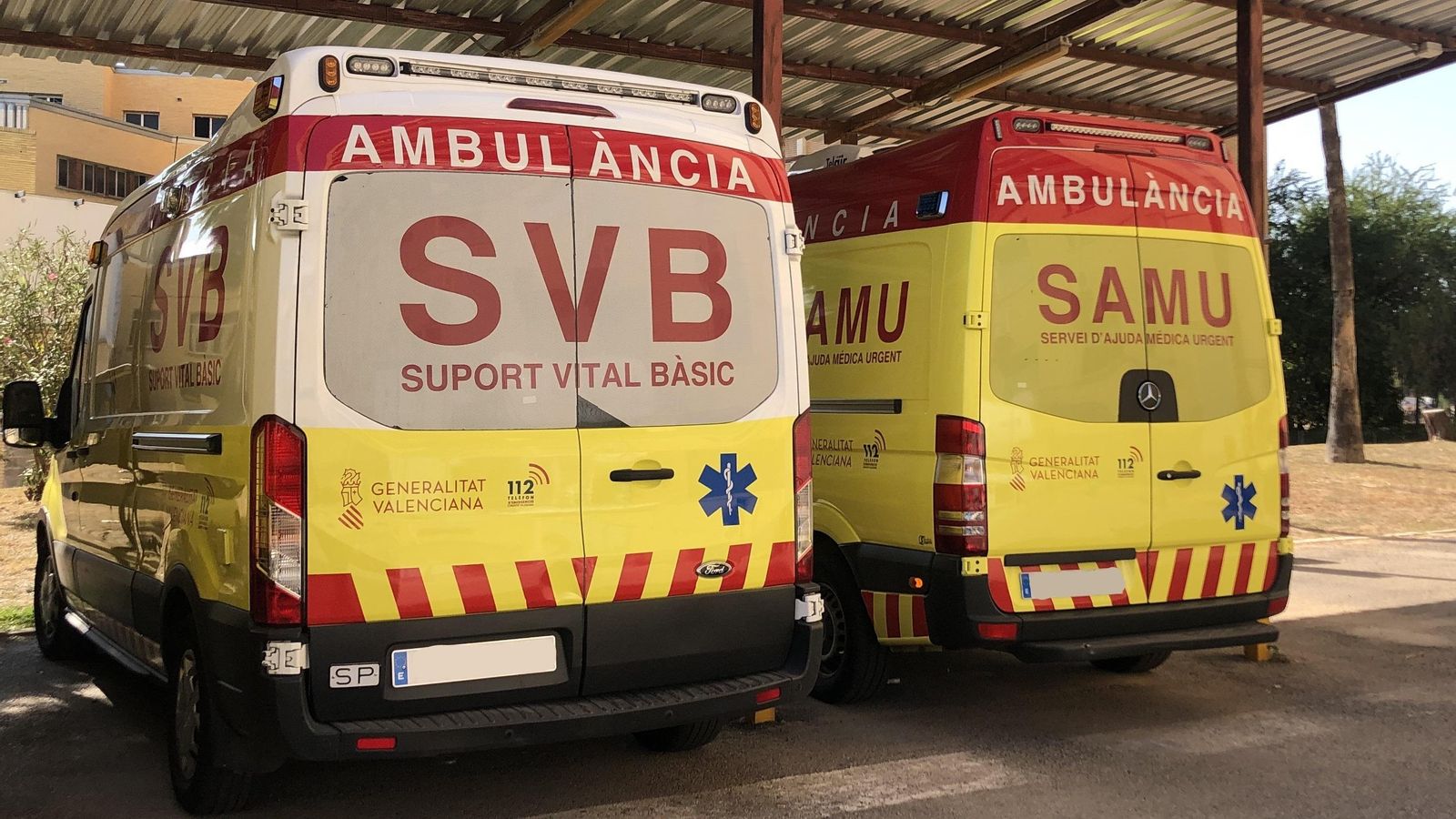 Transports sanitaris en una imatge d'arxiu