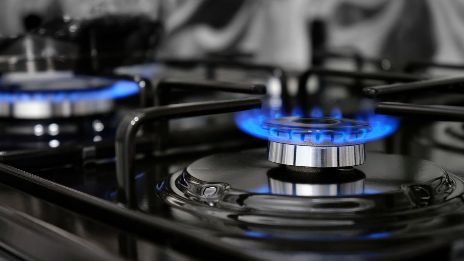Una cuina de gas natural, en una imatge d'arxiu