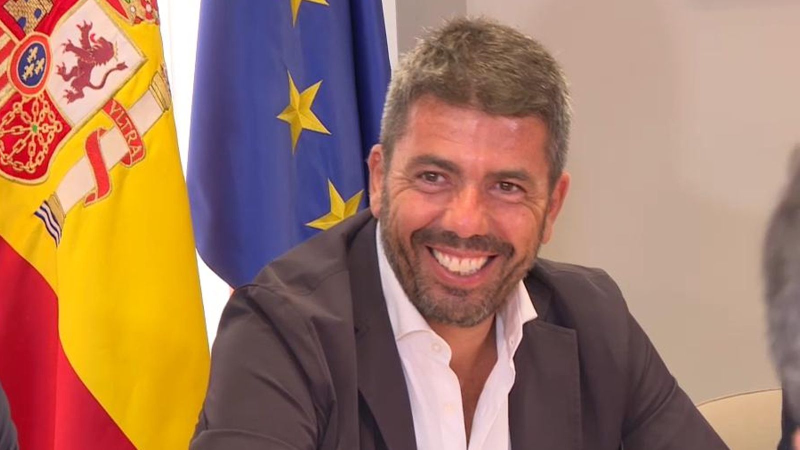 El president de la Generalitat, Carlos Mazón, este dimarts