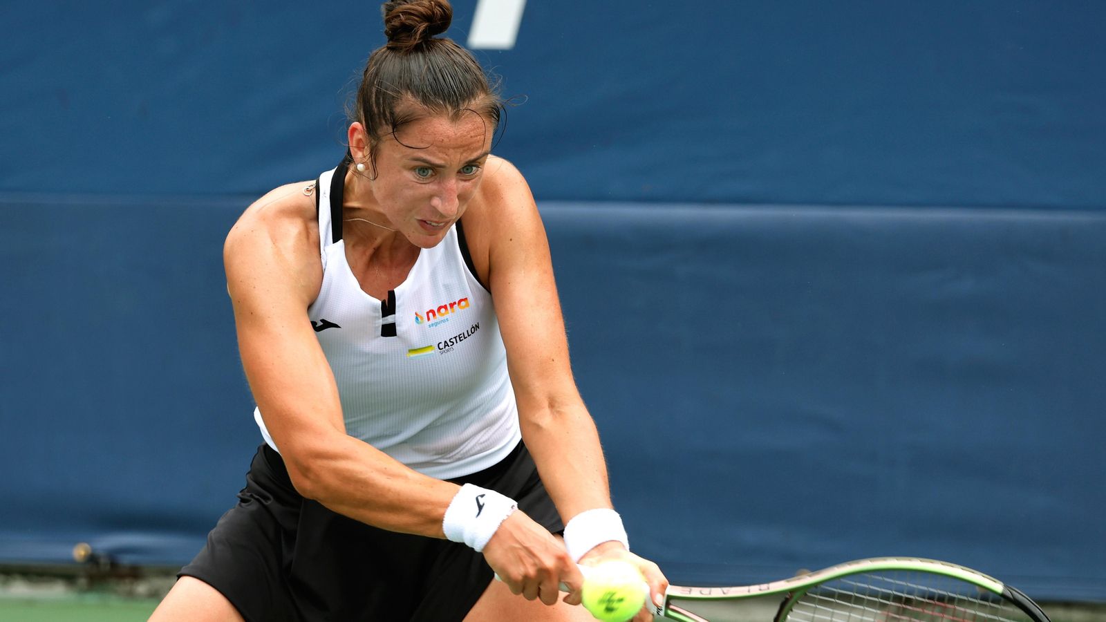 Sorribes, en el partit de primera ronda del US Open