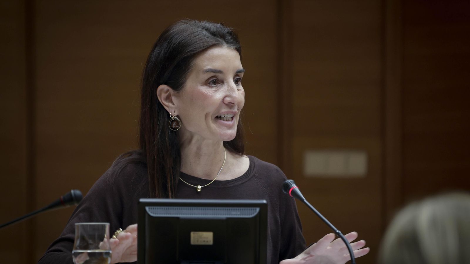 La consellera d'Hisenda i Economia, Ruth Merino, presenta els comptes del seu departament per a 2025