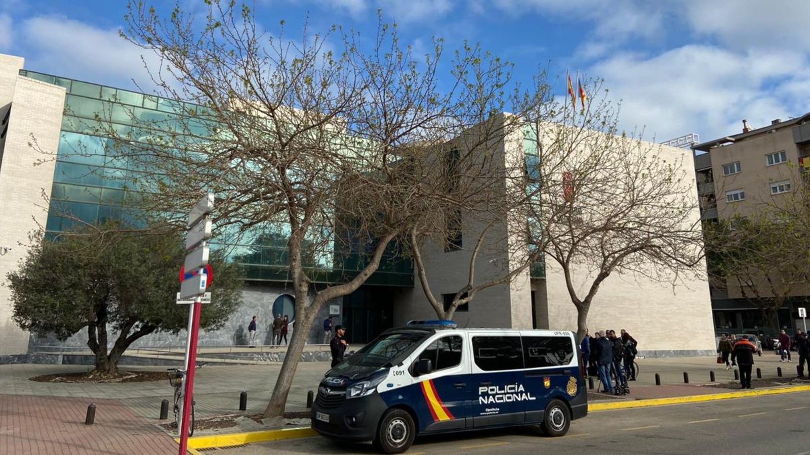 Façana del jutjat de Dénia