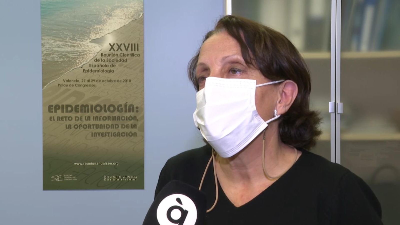 Herme Vanaclocha, subdirectora general d'Epidemiologia de la Conselleria de Sanitat Universal
