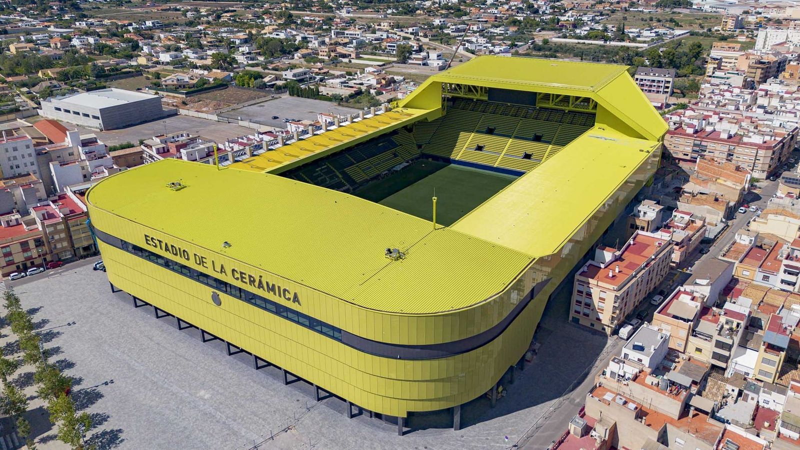 Imatge de l'estadi de la Ceràmica