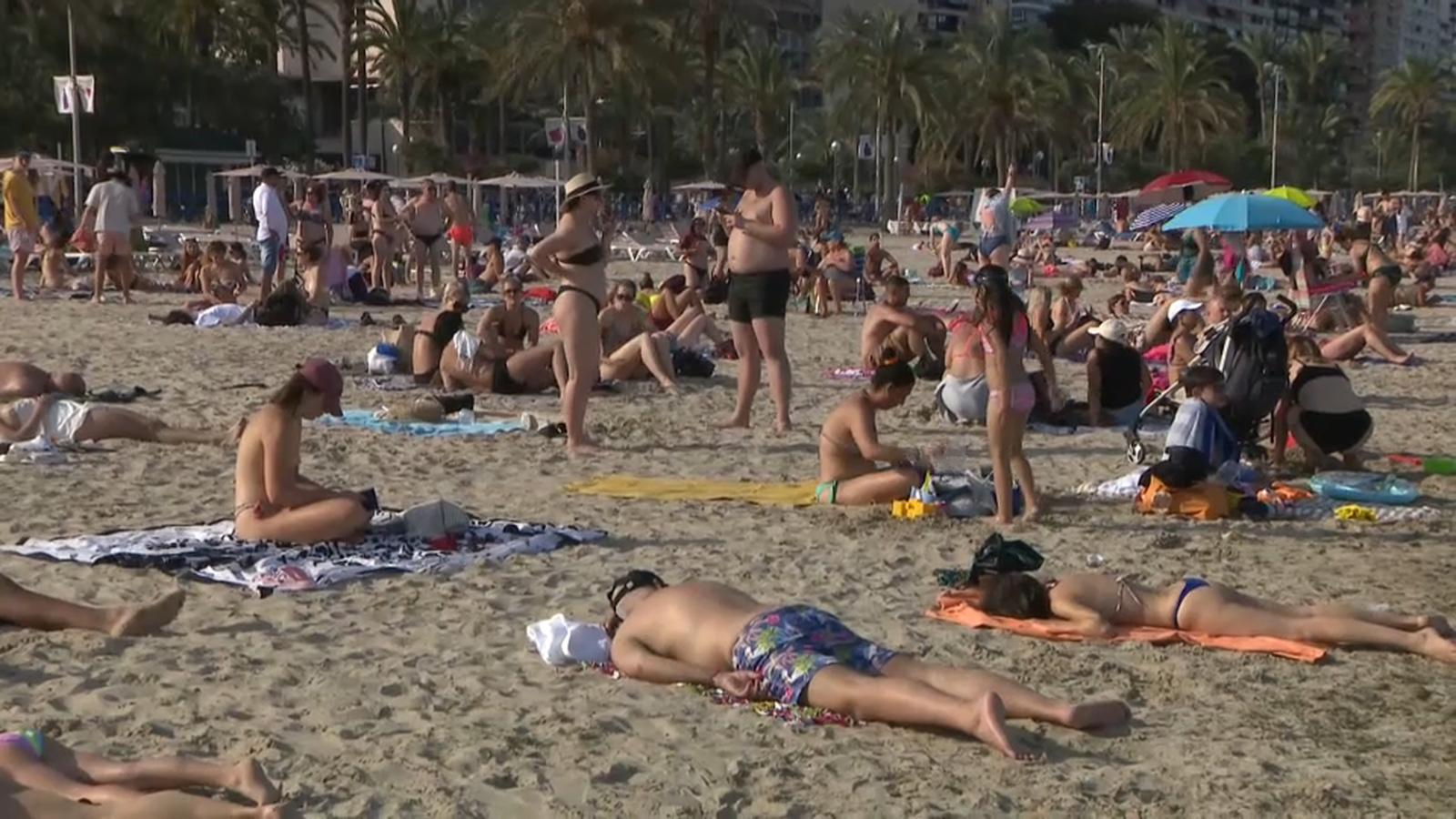 Platja del Postiguet a Alacant, aquest divendres