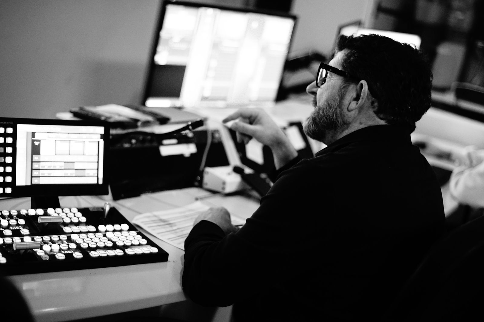 Pere Beltrán, realitzador del programa Cantem!