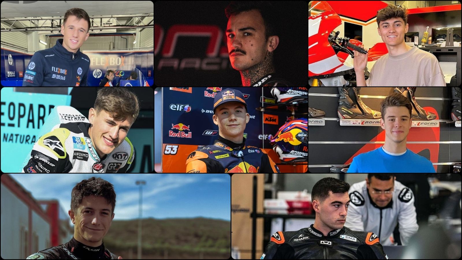 Huit pilots valencians en el Mundial de Motociclisme