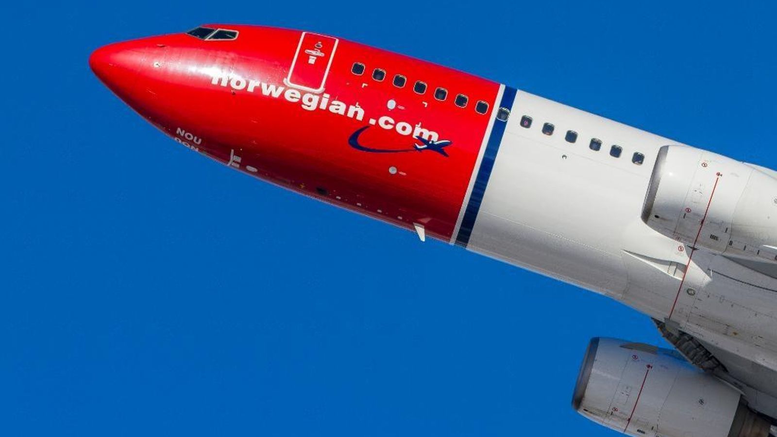 Avió de l'aerolínea Norwegian en una imatge d'arxiu