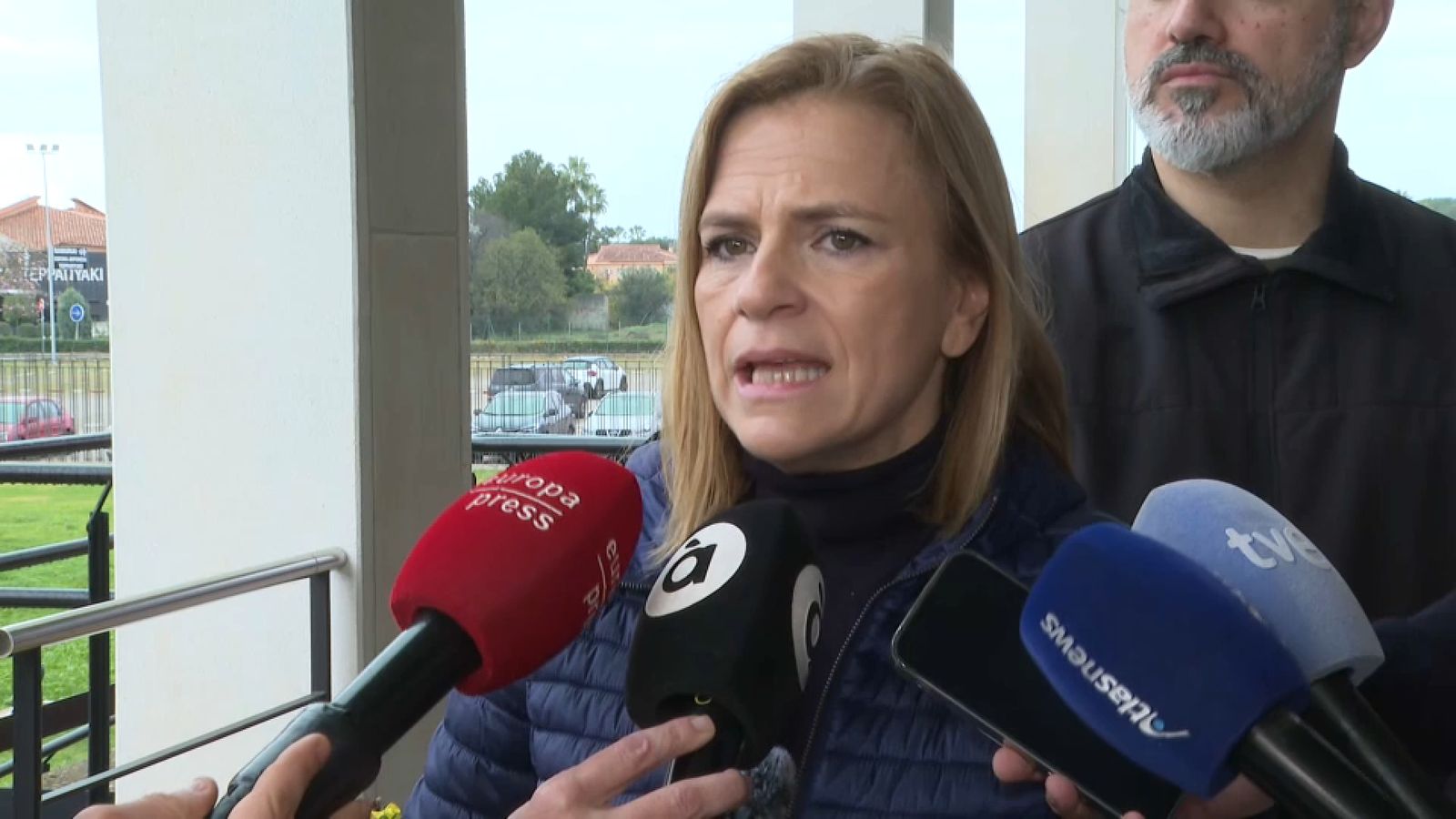 Bernabé este matí en el Centre de Coordinació d'Emergències de l'Eliana