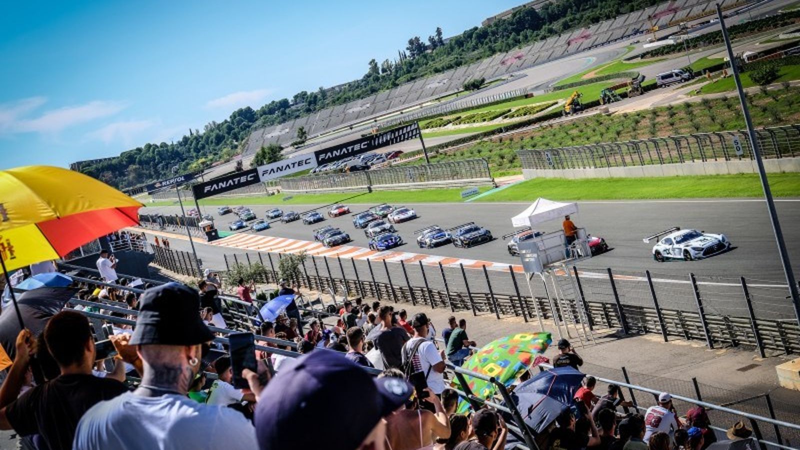 Imatge d'arxiu d'una carrera al Circuit Ricardo Tormo