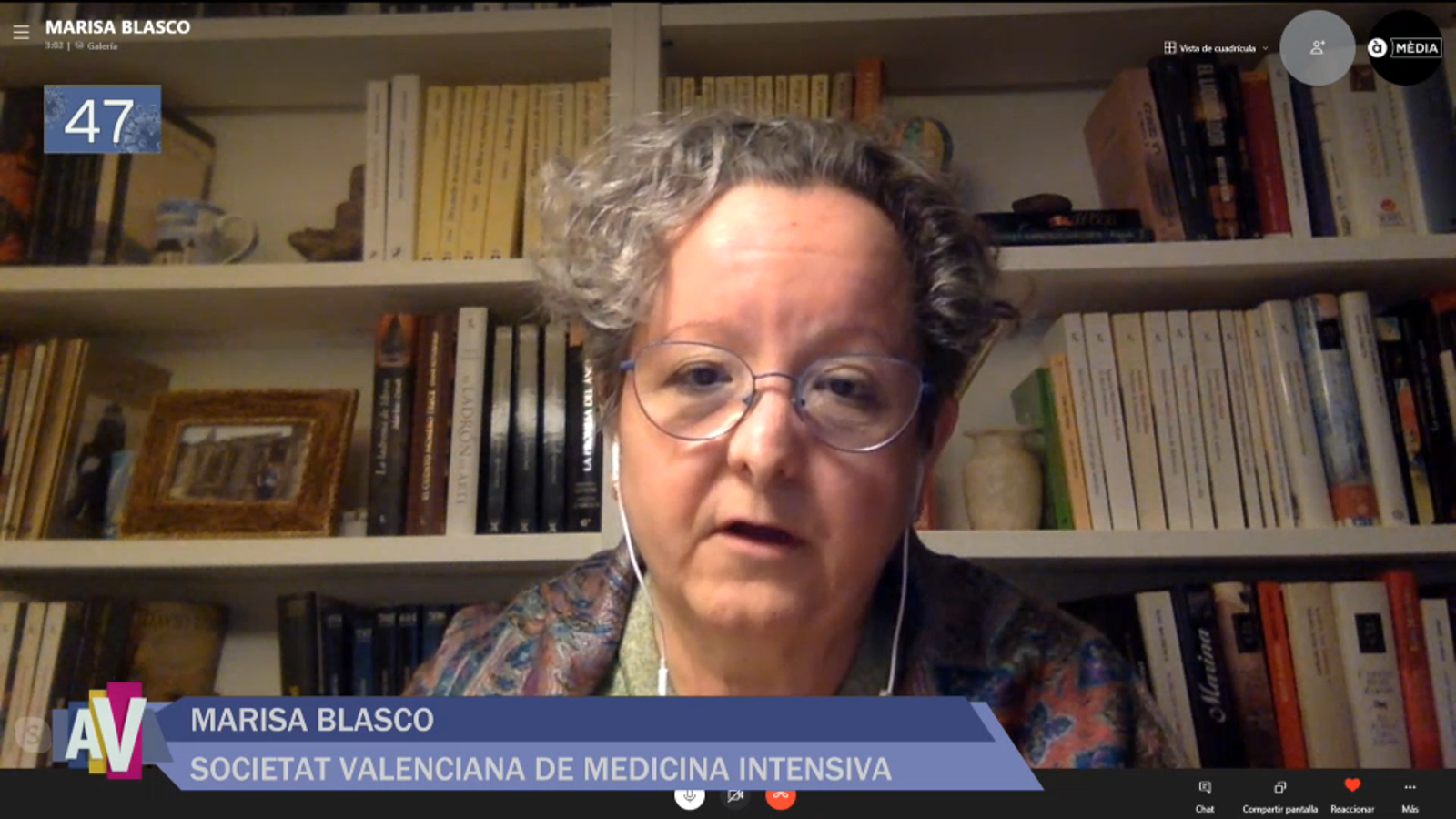 Marisa Blasco: “Els hospitals valencians estan al límit”