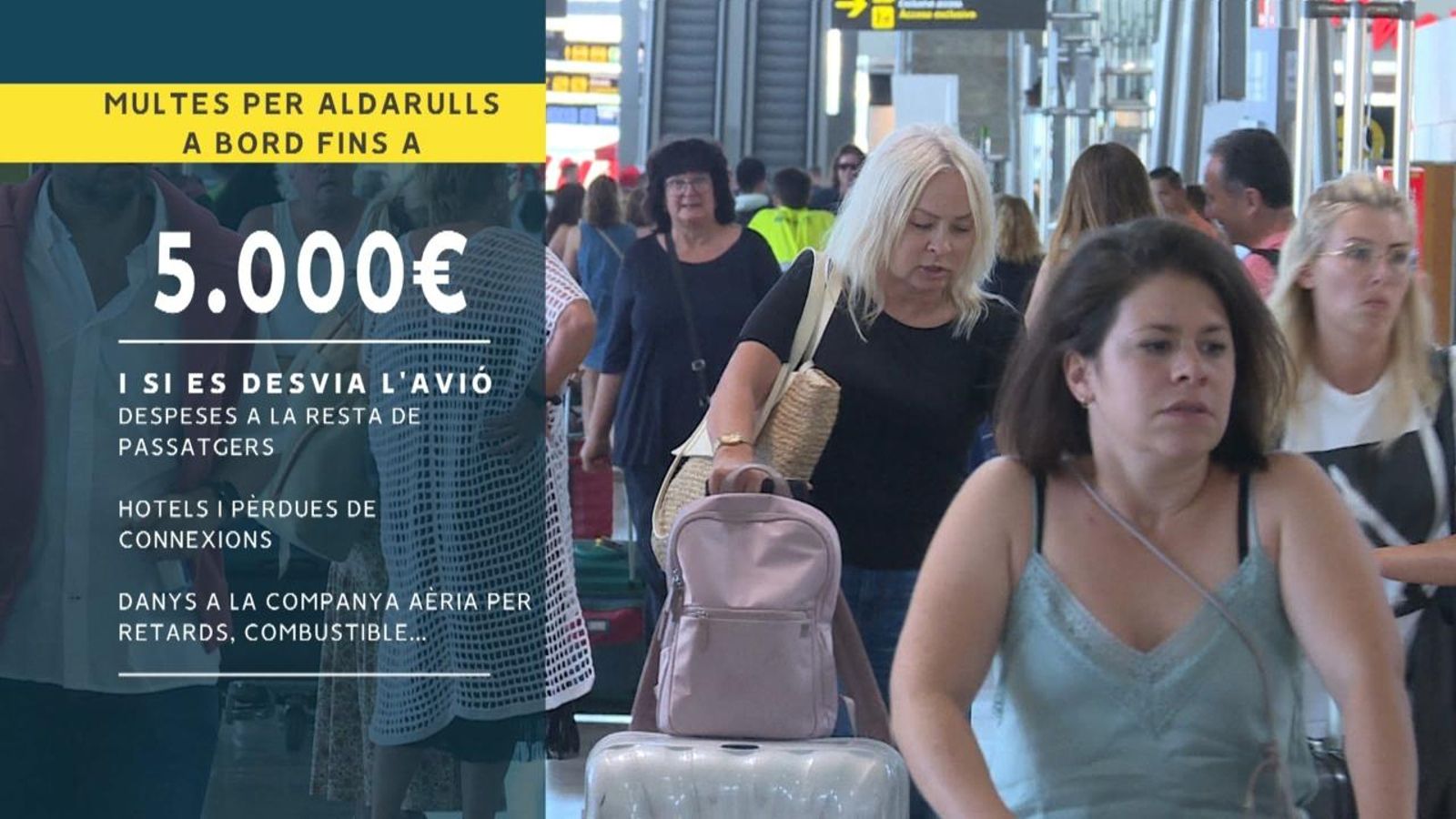 S'incrementen els incidents ocasionats per passatgers en vols comercials